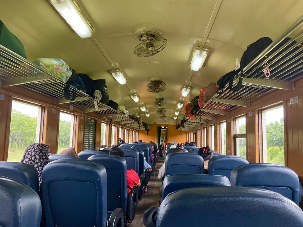 A 24-hour-long train journey across the Malaysia-Thailand border